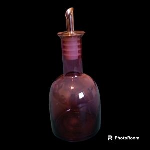 Vintage Purple Glass with Pour Spout